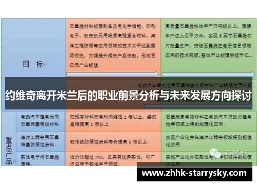 约维奇离开米兰后的职业前景分析与未来发展方向探讨
